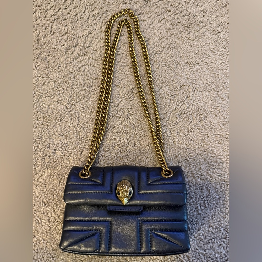 Kurt Geiger London Leather Mini Kensington Crossbody Bag